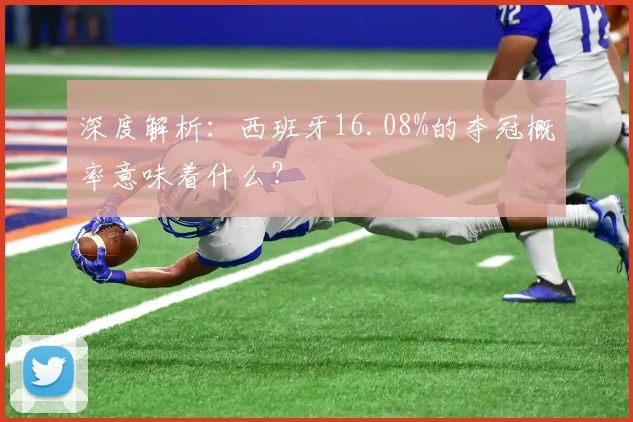 深度解析:西班牙16.08%的夺冠概率意味着什么?